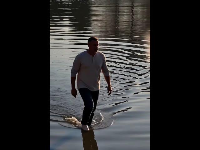 Video thumbnail for Impossible POV: He Just Walked Right Over Underwater 😱🌊