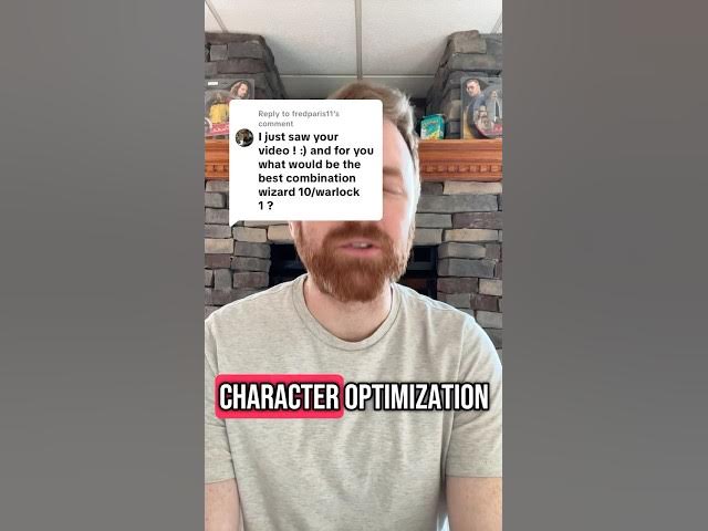 Video thumbnail for Optimizing a wizard 10 / warlock 1 in dnd!