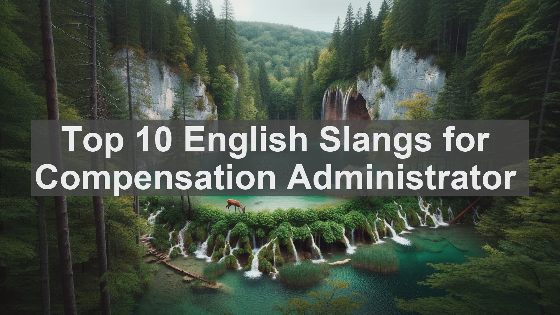'Video thumbnail for Top 10 English Slangs for Compensation Administrator'