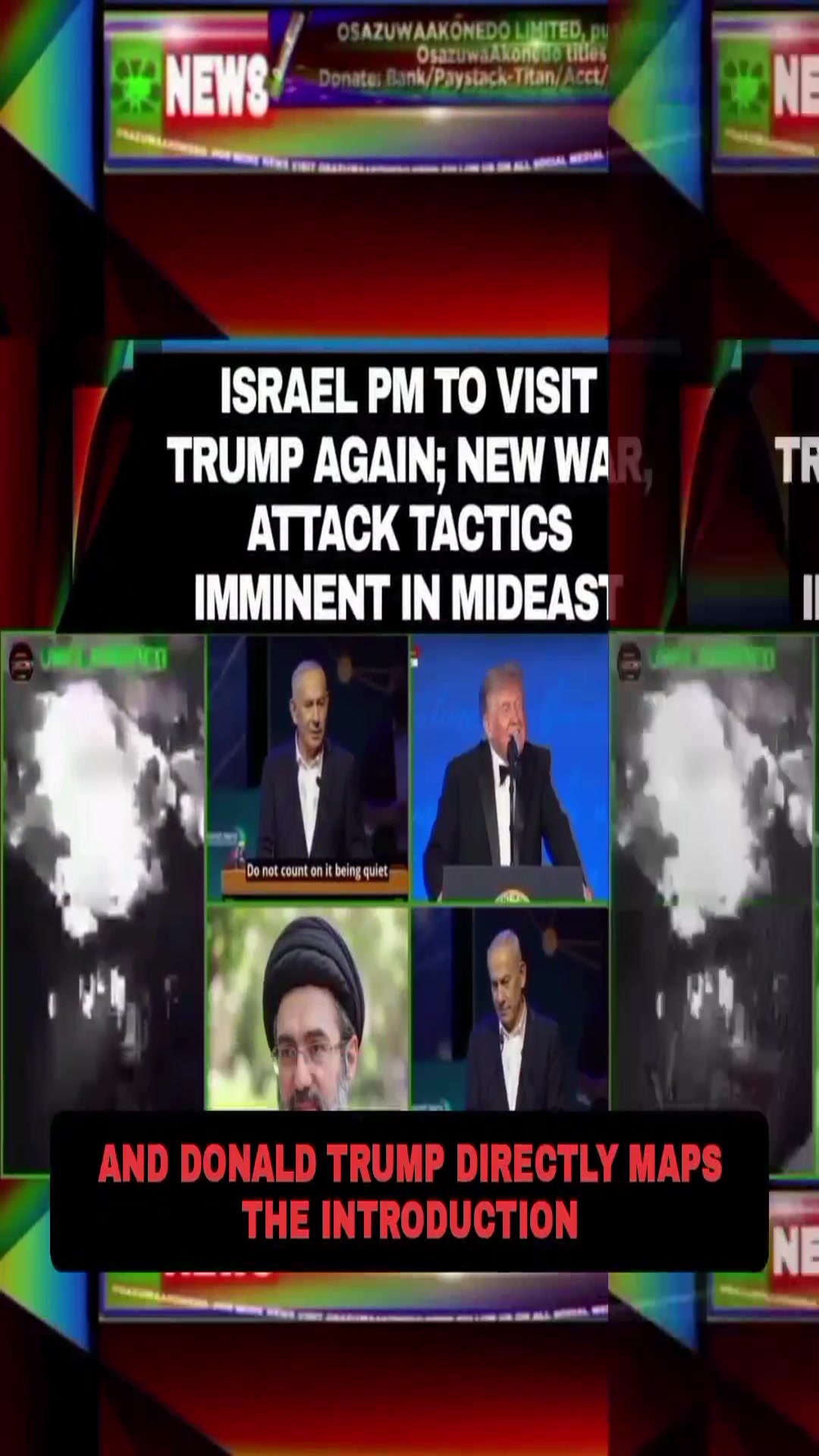 Video thumbnail for Israel PM To Visit Trump Again; New War, Attack Tactics Imminent In Mideast