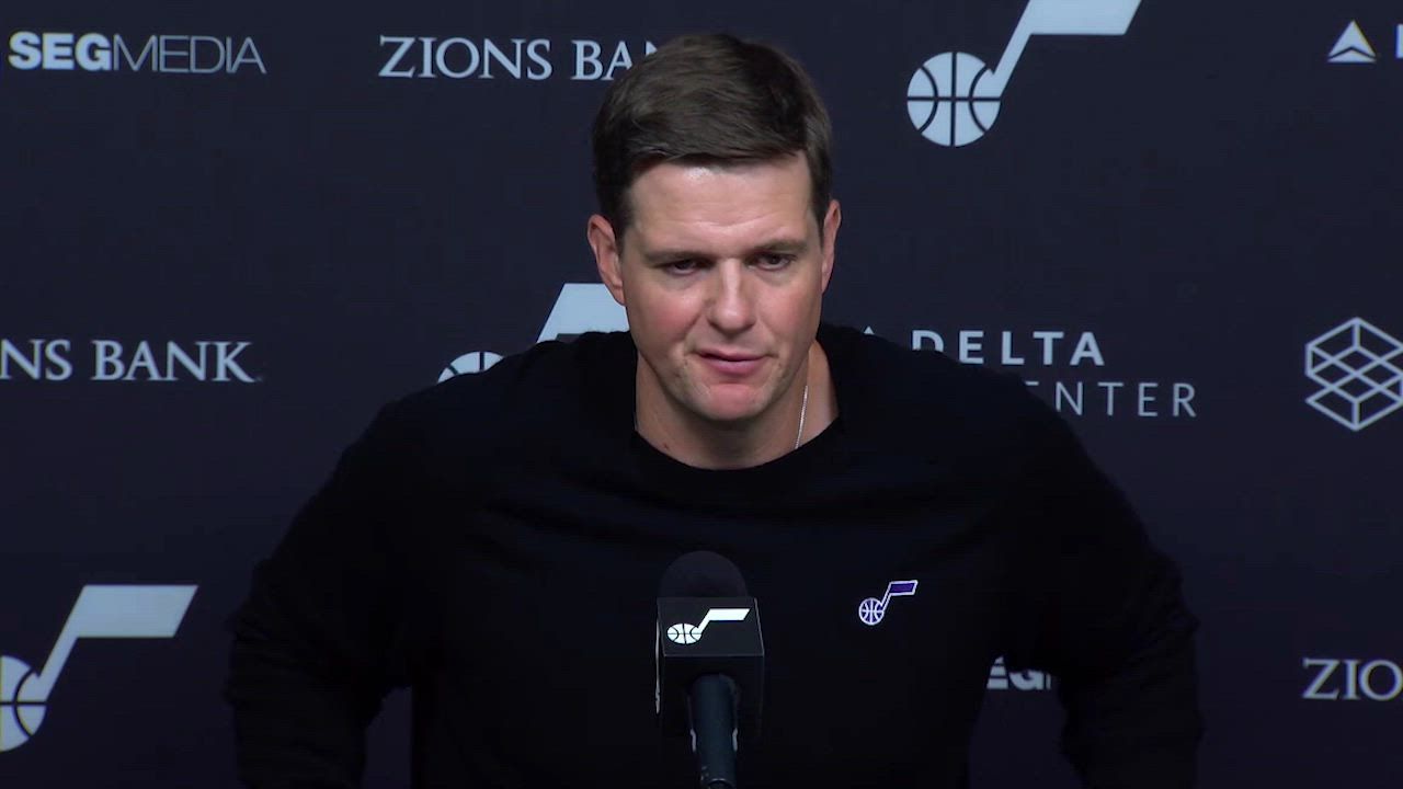 Video thumbnail for Will Hardy Reacts to Utah Jazz 120-119 Win Over Pelicans