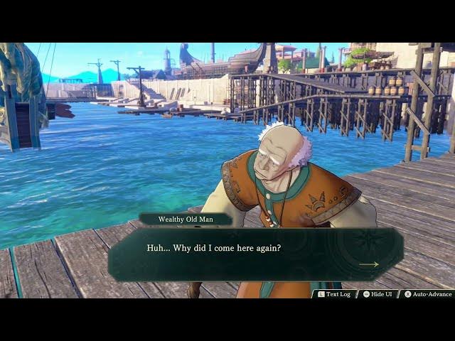 Video thumbnail for Fire Emblem: Fortune's Weave - 1 Cai's Path Ch 10: Missing Master: Find Wealthy Old Man