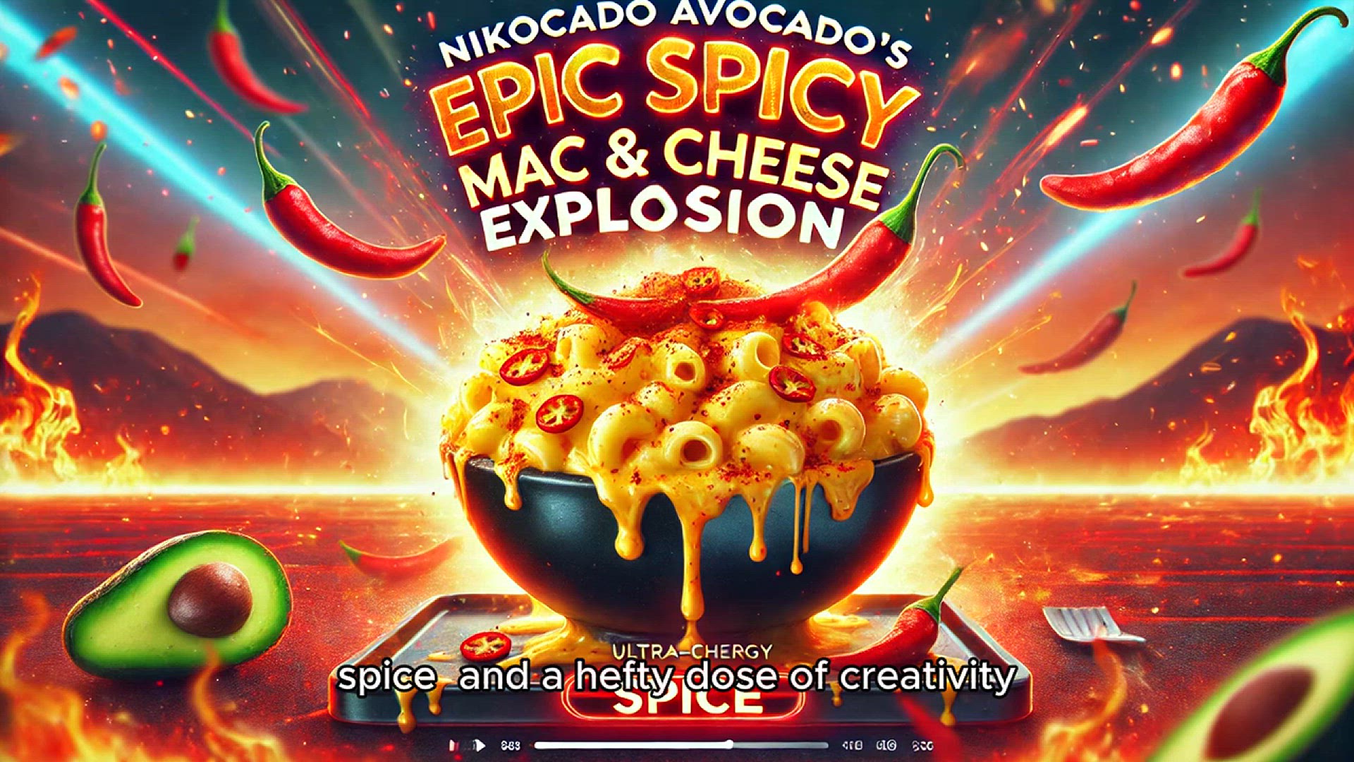 Video thumbnail for Nikocado Avocado's Epic Spicy Mac & Cheese Explosion