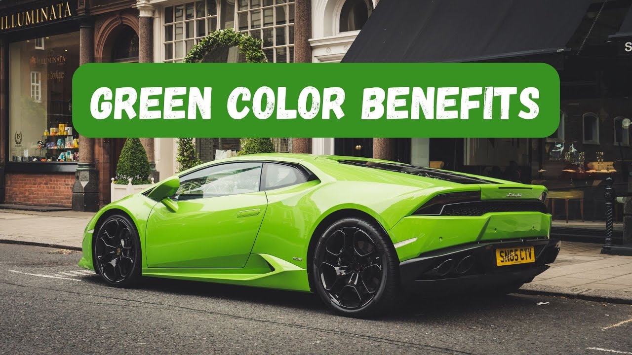 'Video thumbnail for Green color benefits: video blog'