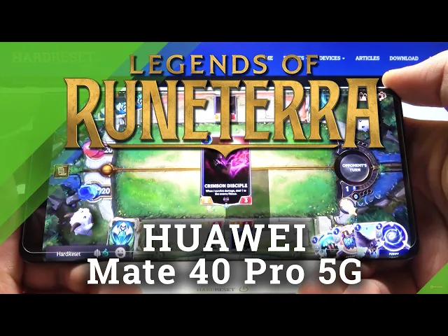Video thumbnail for Test Legends of Runeterra on HUAWEI Mate 40 Pro 5G – Performance Checkup