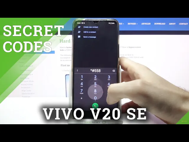Video thumbnail for How to use Secret Codes on VIVO V20 SE – Hidden Modes and Features