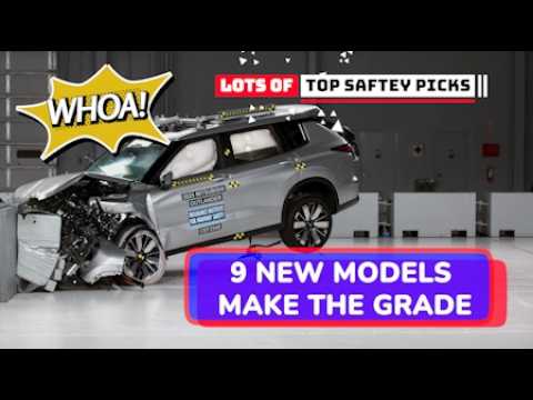 Video thumbnail for New crash tests finds lot of choices for Top Safety Picks