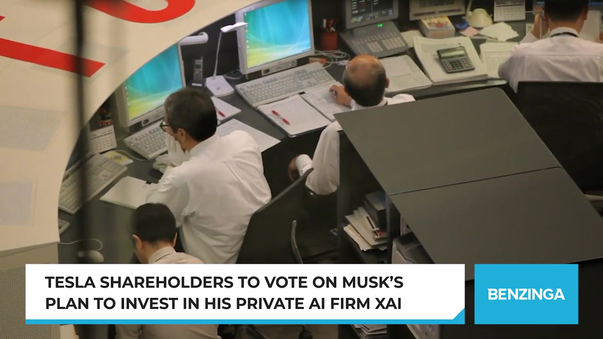 'Video thumbnail for Tesla Shareholders To Vote On Musk’s Plan To Invest In His Private AI Firm xAI'