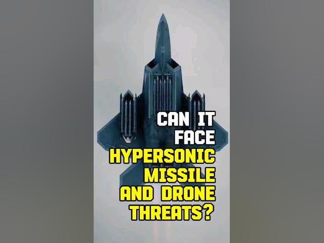 Video thumbnail for Can It Face Hypersonic Missile and Drone Threats? #f22 #f22raptor
