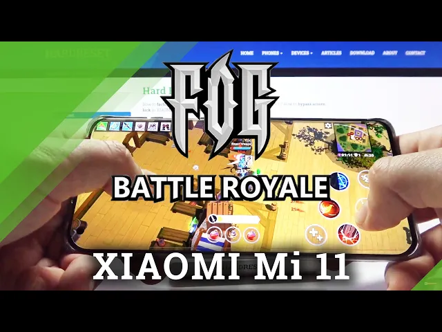 Video thumbnail for Fog Battle Royale - Xiaomi Mi 11 Game & FPS TEST