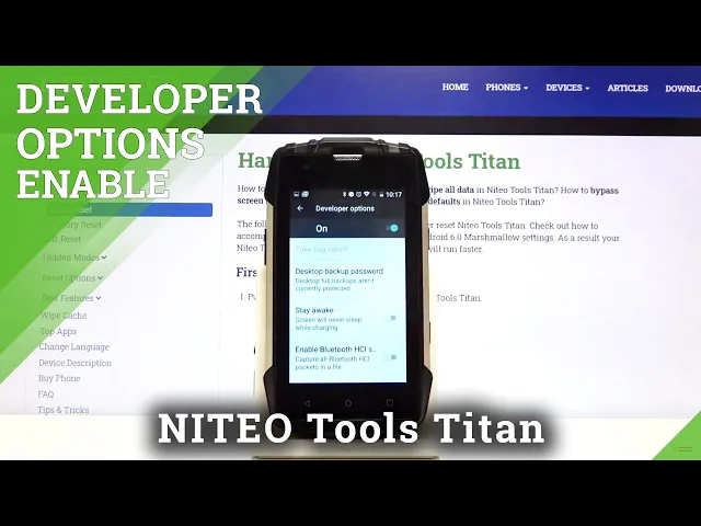 Video thumbnail for How to Activate Developer Options on Niteo Tools Titan – Advanced Developer Mode