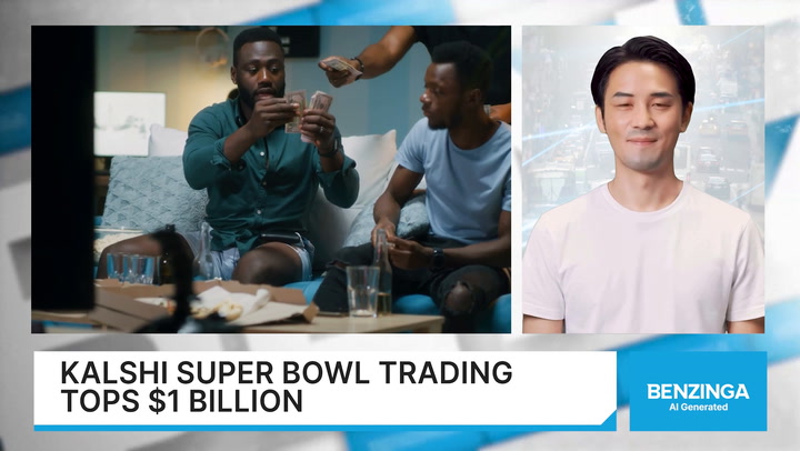 Video thumbnail for Kalshi Super Bowl Trading Surge