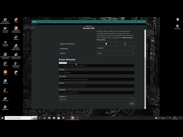Video thumbnail for Roblox How To Add & Remove Facebook