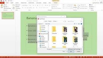 Video thumbnail for Create Picture Bullets for Your PowerPoint Presentation