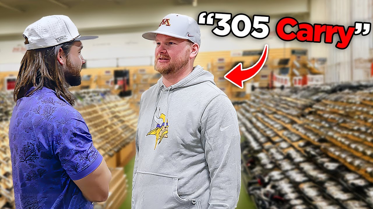 Video thumbnail for Calling out random golfers INSIDE a golf store