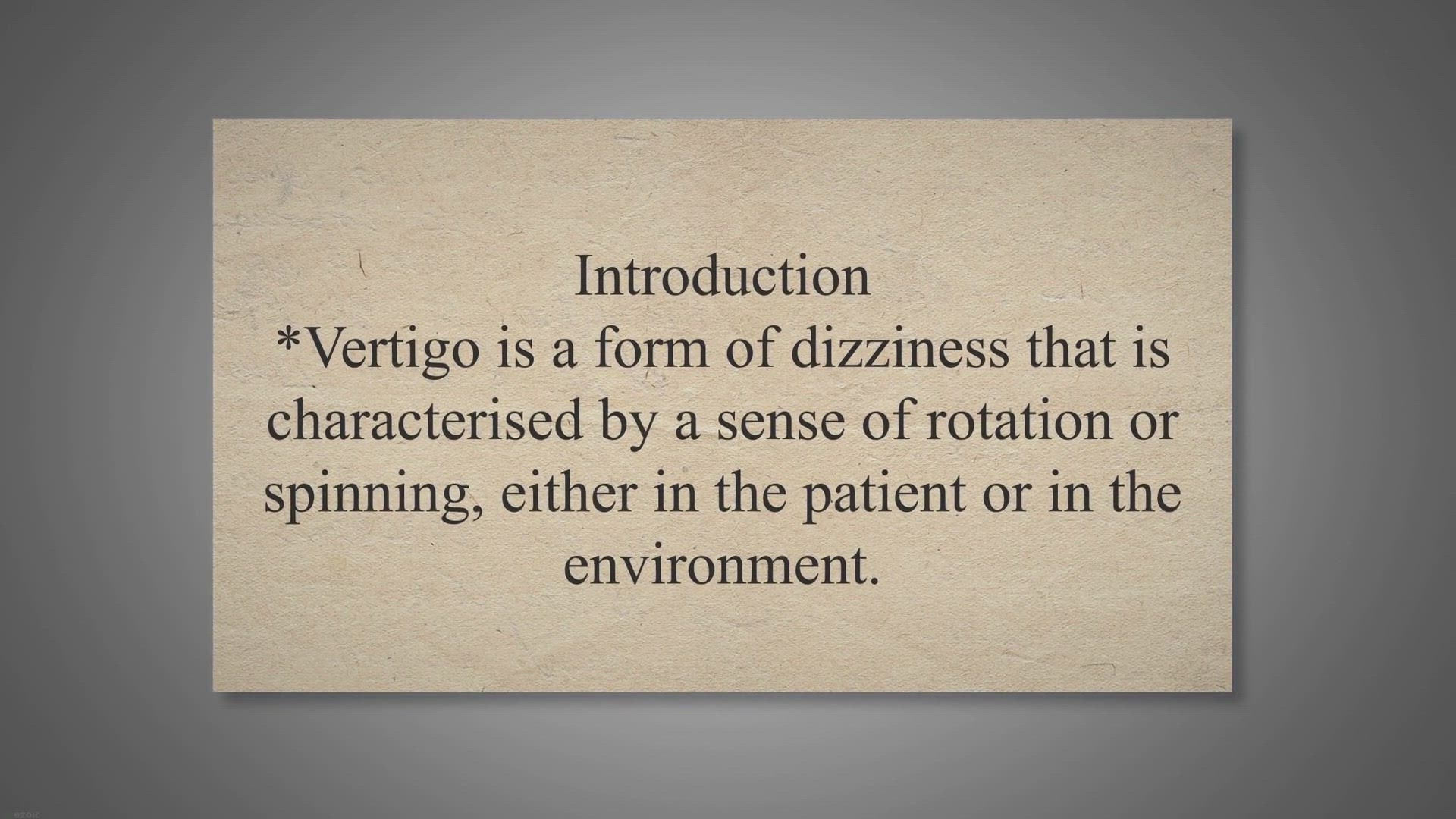 Video thumbnail for Conquer Vertigo: Discover all you need to know from Spinning to Stability