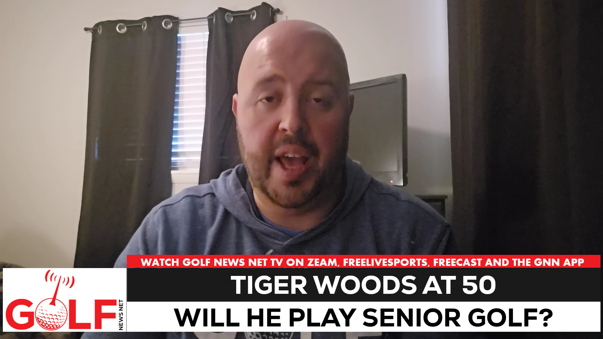 Video thumbnail for Tiger Woods is 50: Will he play senior golf on PGA Tour Champions?
