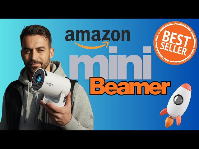 Video thumbnail for Der beste Mini-Projektor zum kleinen Preis! | Testbericht zum um 180° drehbaren 4K-Beamer