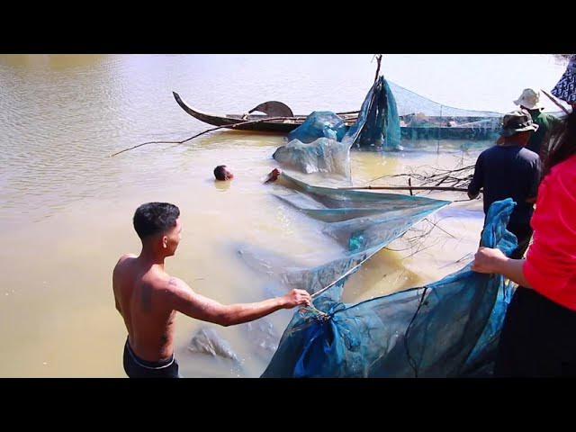 Video thumbnail for Way fish using netcast to catch all fish