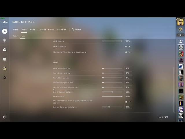 Video thumbnail for Counter Strike Global Offensive  How To Change Music Volume