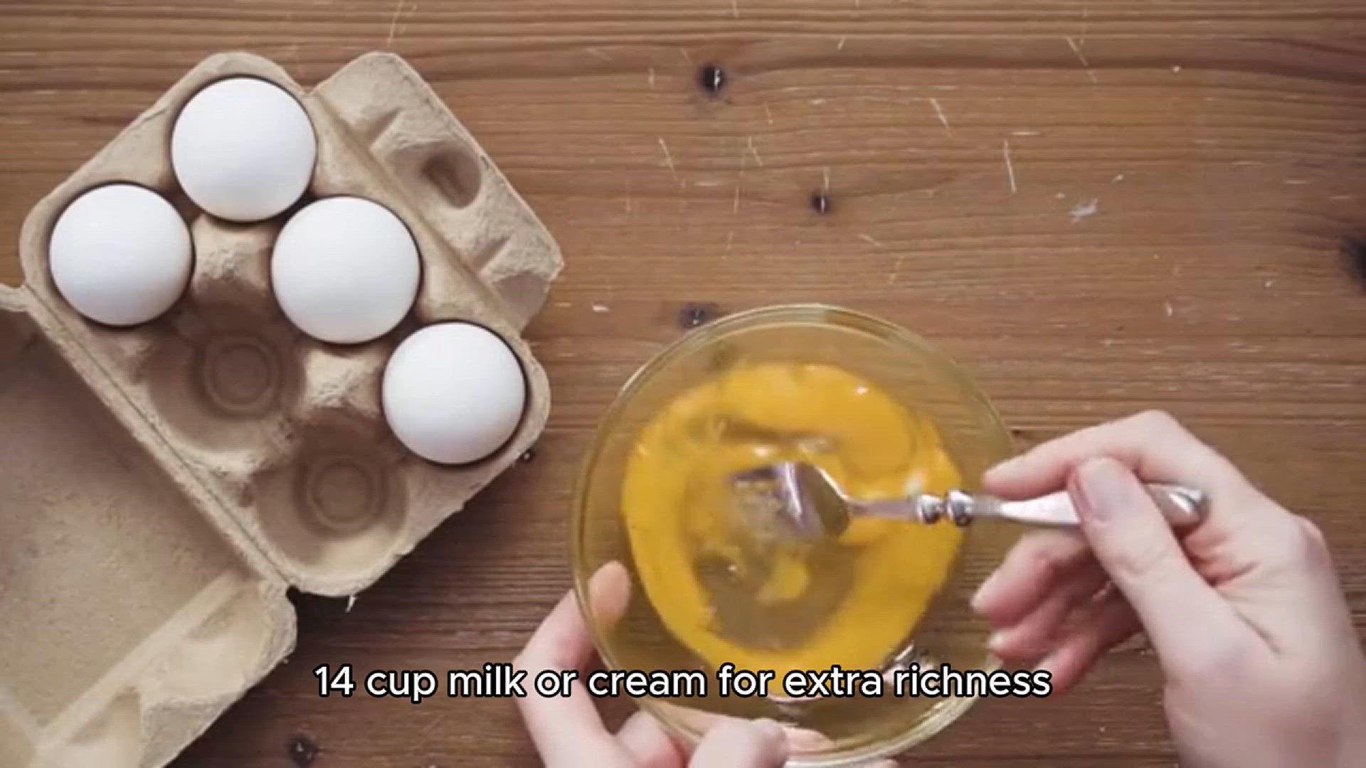 Video thumbnail for frittata recipe