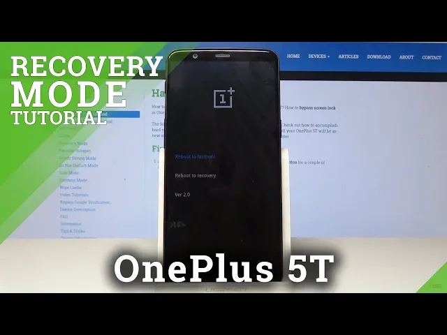 Video thumbnail for Recovery Mode in OnePlus 5T – OnePlus Recovery Menu Tutorial