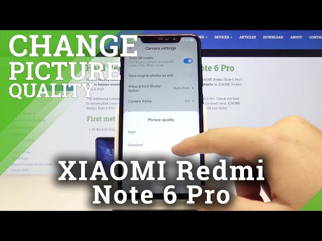 Video thumbnail for How to Change Picture Quality in Xiaomi Redmi Note 6 Pro - Adjust Picture Quality