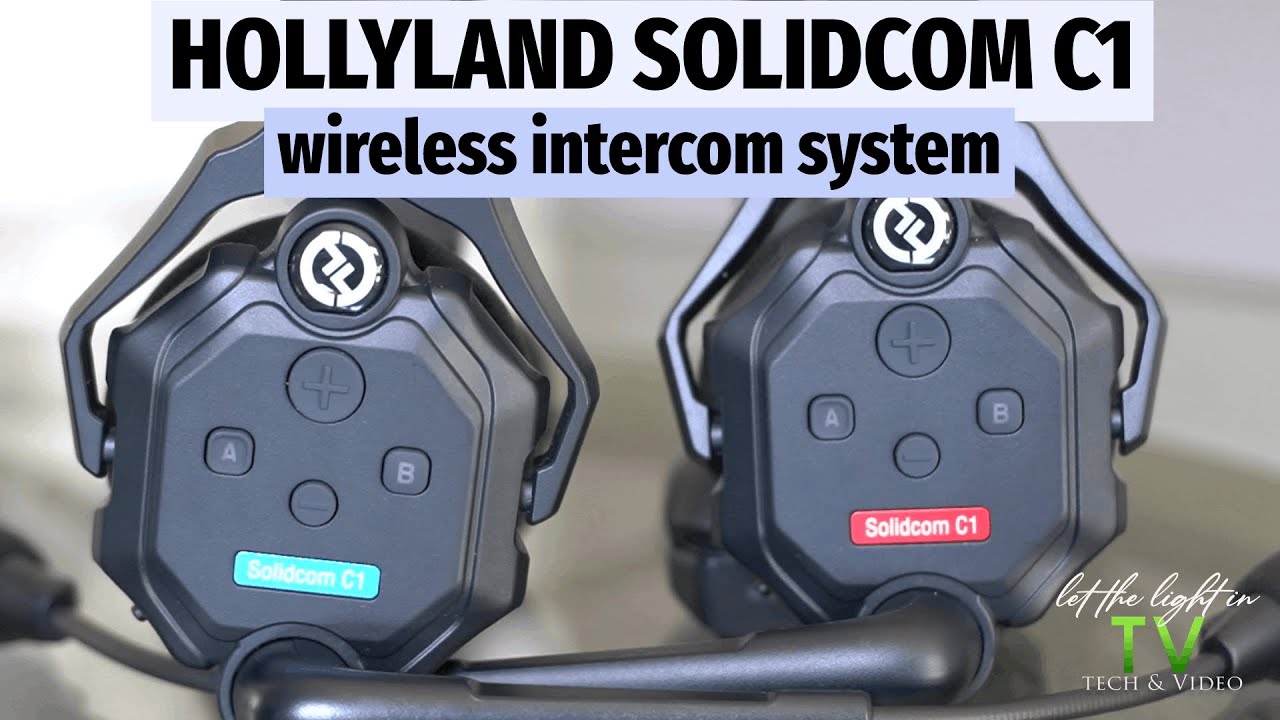 Video thumbnail for Hollyland Solidcom C1 Team Collaboration Intercom System Review
