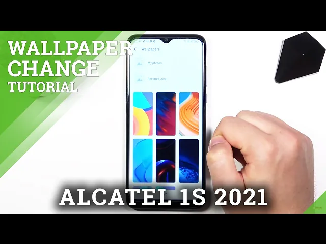 Video thumbnail for Change LockScreen Wallpaper – ALCATEL 1S (2021) and Lockscreen Style