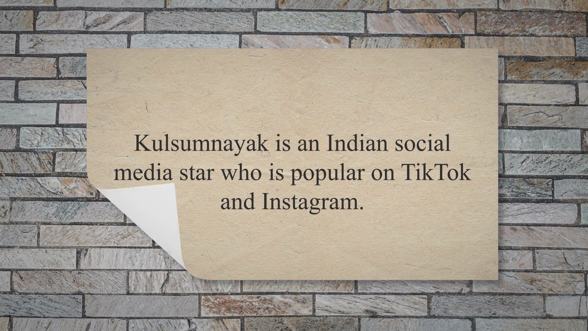 Video thumbnail for kulsumnayak Net Worth 2023, Height, Wiki, Age, Bio