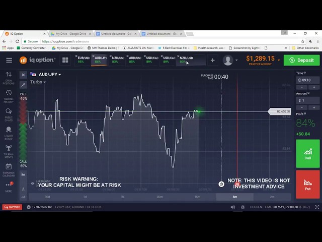 Video thumbnail for IQ Option Martingale Pattern Altered