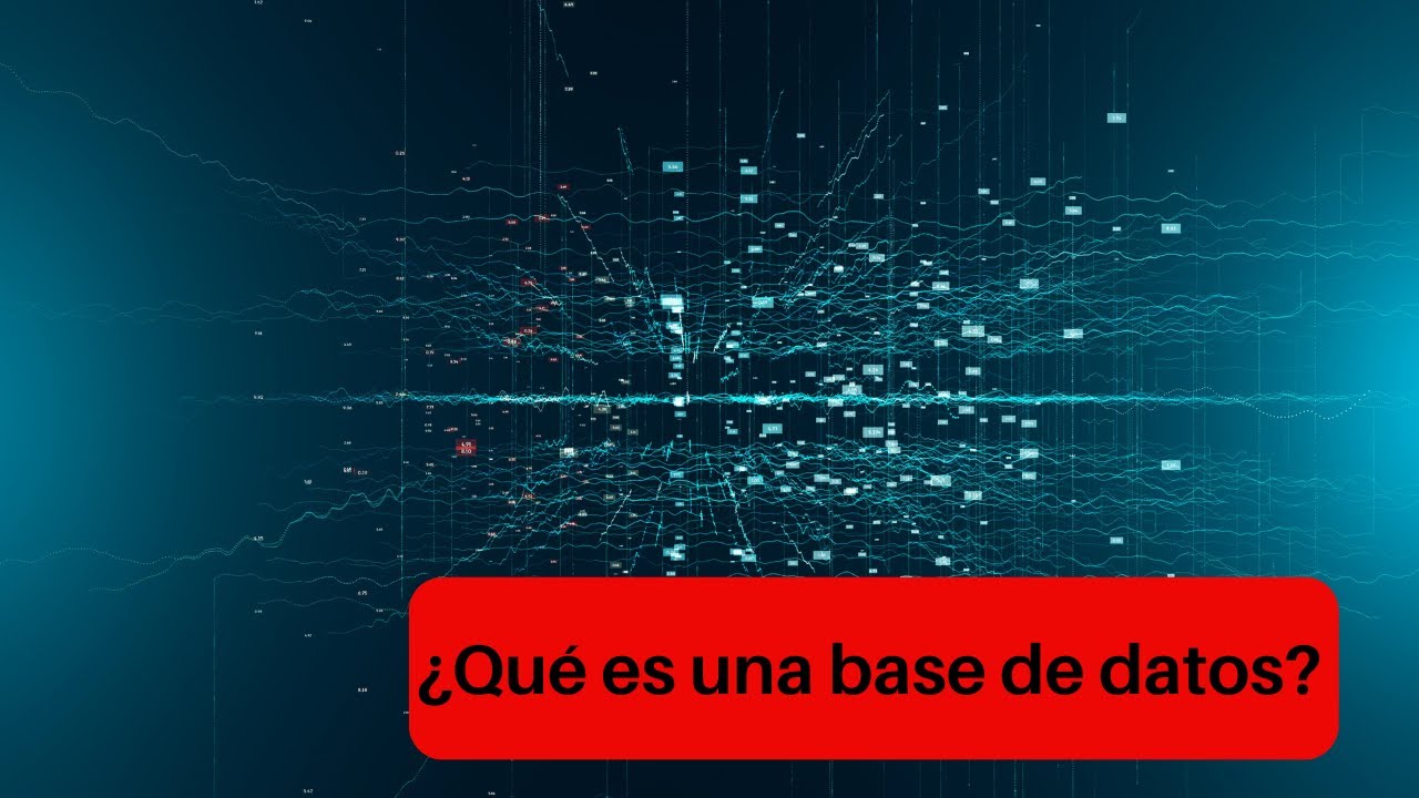 'Video thumbnail for ¿Qué es una base de datos? Video blog'