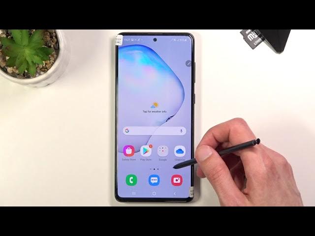 Video thumbnail for How to Take Screenshot on SAMSUNG Galaxy Note10 Lite - Screenshot Methods