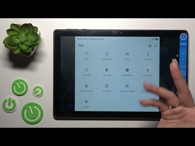 Video thumbnail for How to Edit Notification Panel Shortcuts on ALCATEL 3T 10 4G / Add or Remove Quick Settings