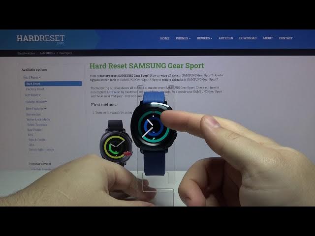 Video thumbnail for How to Activate Do Not Disturb Mode in SAMSUNG Gear Sport – Silent Mode Activation