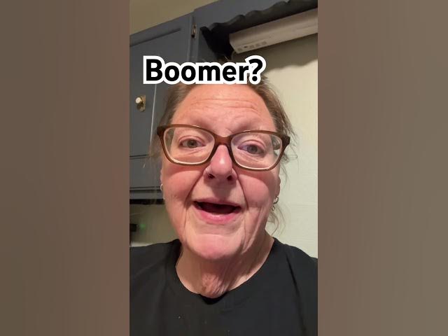 Video thumbnail for I look like a boomer? I’ll take it.