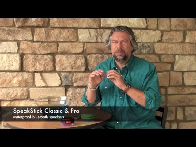 Video thumbnail for SpeakStick Pro + SpeakStick Classic Waterproof Bluetooth Speaker Review