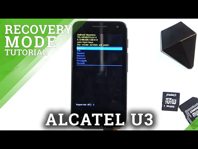 Video thumbnail for Recovery Mode in ALCATEL U3 – How to Enable Recovery Features