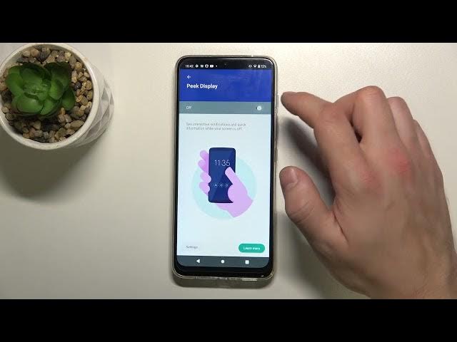 Video thumbnail for How to Access and Manage Display Settings in Motorola Moto G50 - Operate Screen Options