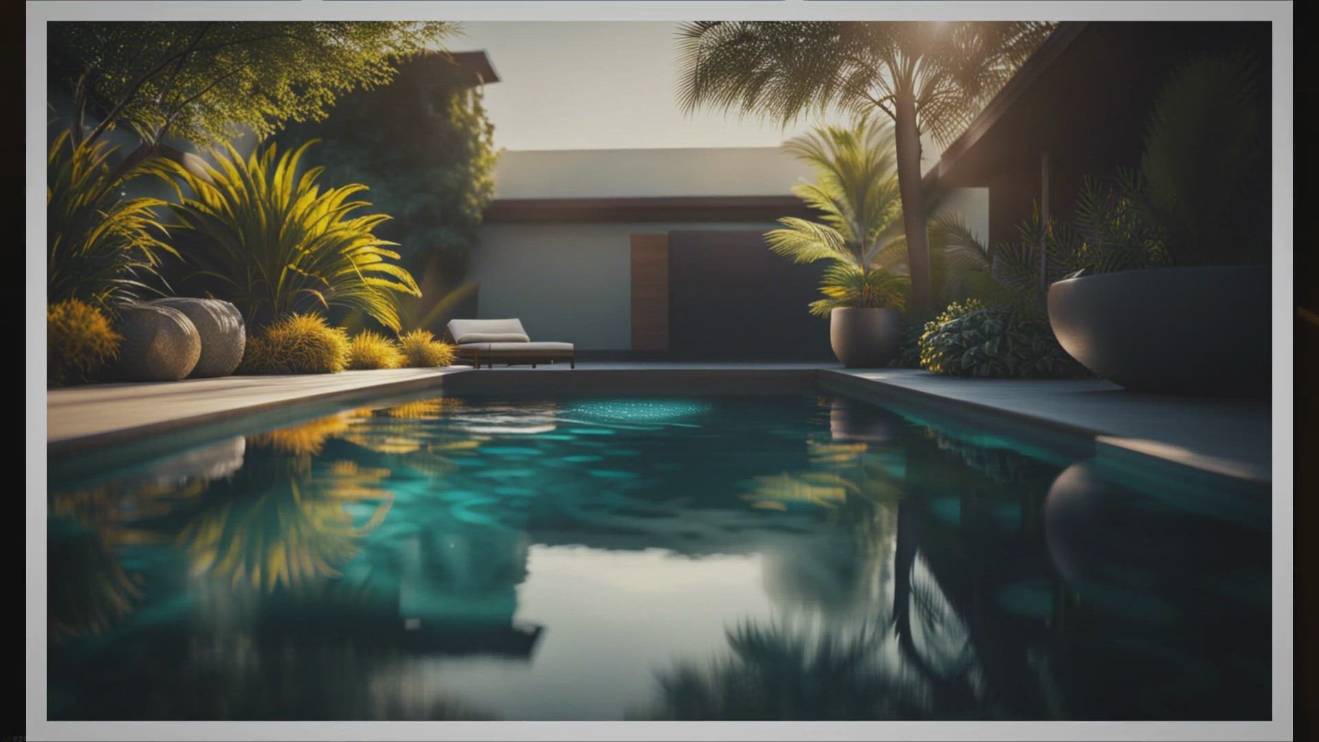 'Video thumbnail for Budget Pool Landscaping Ideas Above the Ground'