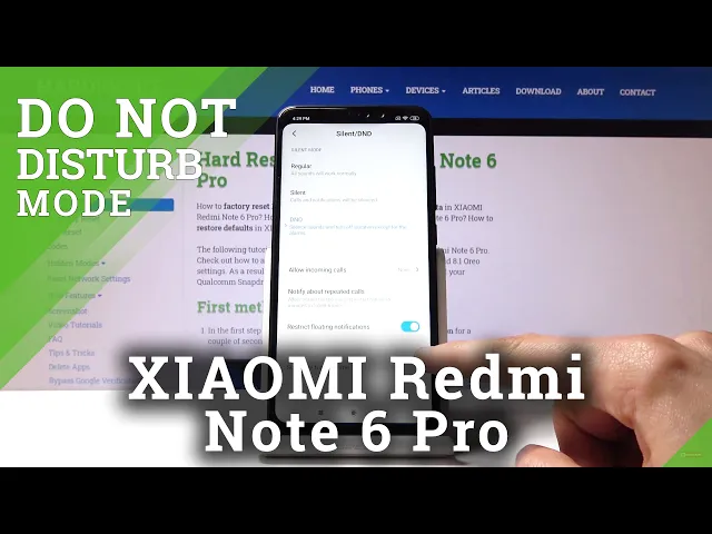 Video thumbnail for How to Enter Do Not Disturb in XIAOMI Redmi Note 6 Pro – Turn Off Sounds / Vibrations