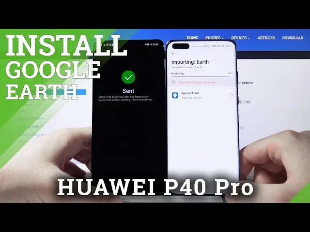 Video thumbnail for How to Download Google Earth on Huawei P40 Pro | Google App