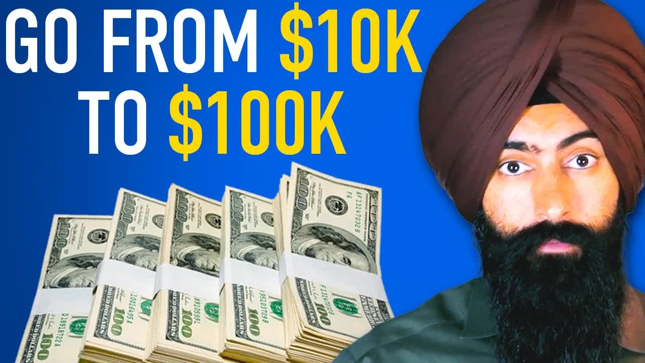 Video thumbnail for The NO BS Guide To Go From $10,000 To $100,000 In 3 Years