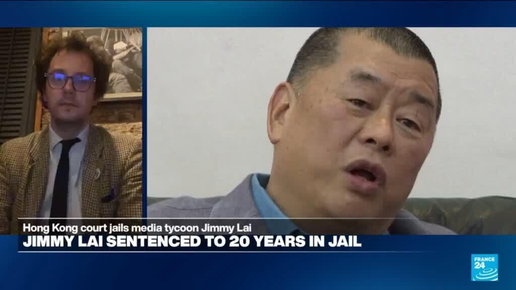 Video thumbnail for Hong Kong mogul Jimmy Lai's jailing sparks outcry