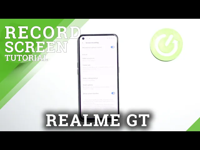 Video thumbnail for How to Switch On / Off Screen Recorder Selfie Camera in Realme GT?