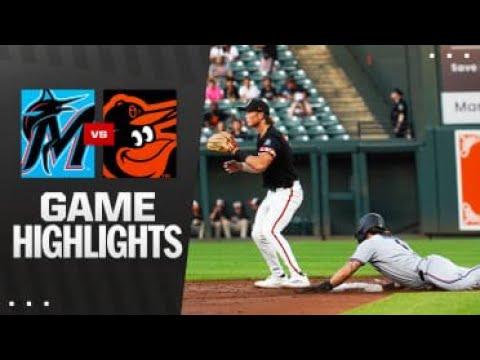 Video thumbnail for Miami Marlins at Baltimore Orioles Full-Game Highlights! | 07/11/2025