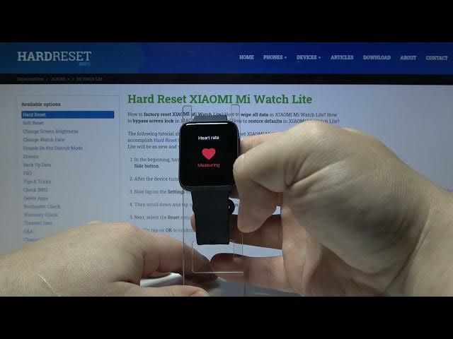 Video thumbnail for How to Measure Heart Rate using XIAOMI Mi Watch Lite – Health Monitoring App
