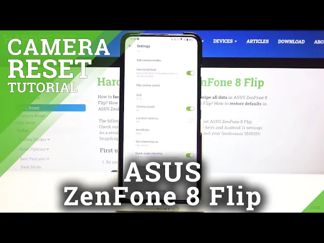 Video thumbnail for How to Reset Camera Settings in ASUS ZenFone 8 Flip – Restore Camera Defaults