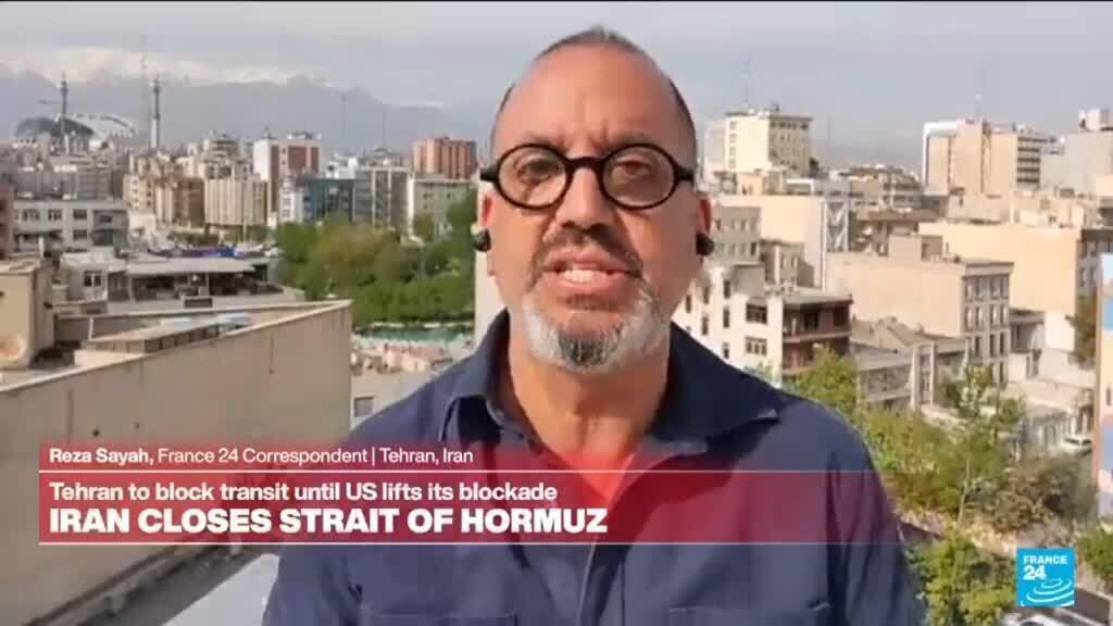 Video thumbnail for Strait of Hormuz : Iran to block transit until US lifts its blockade