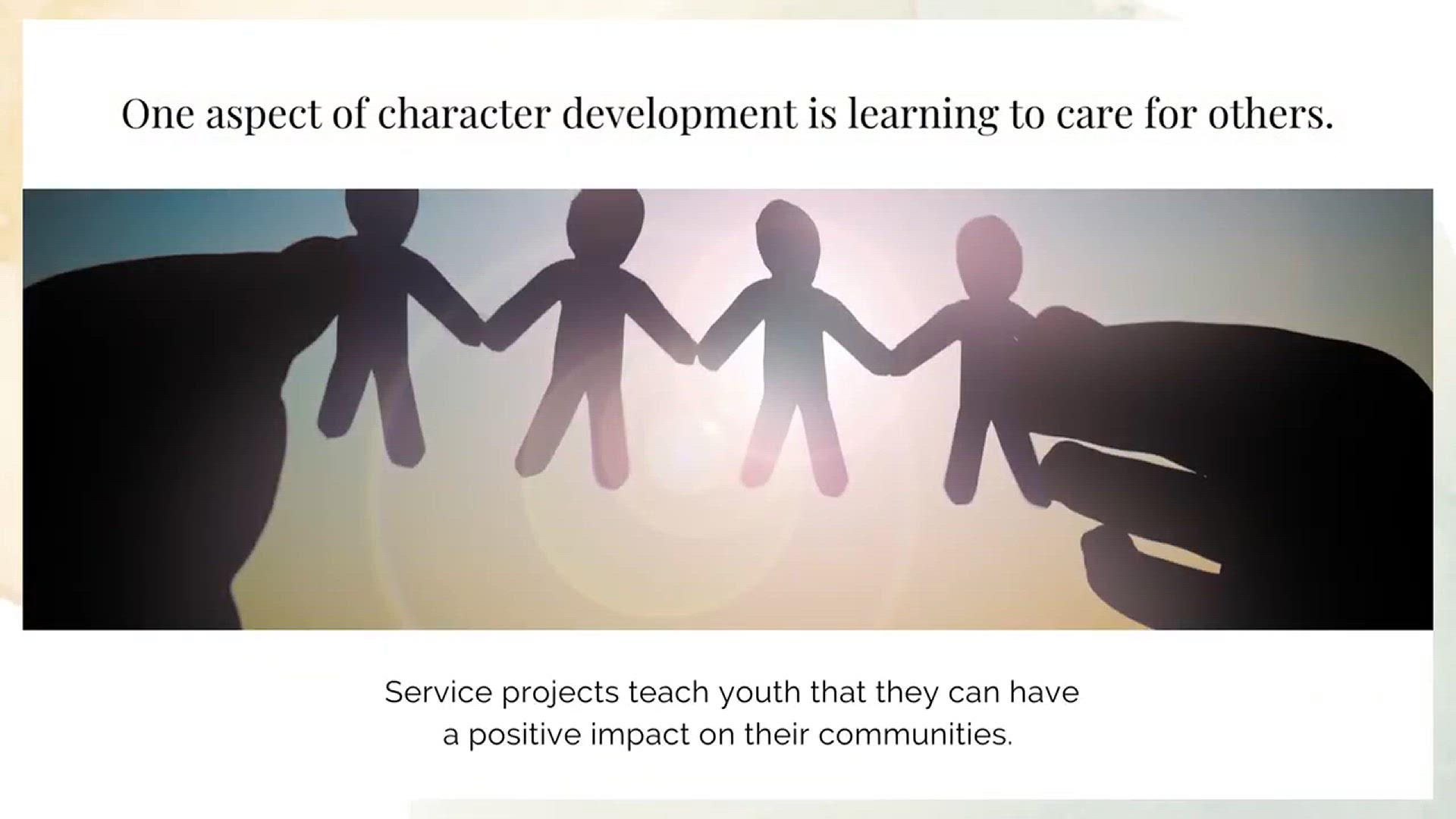 'Video thumbnail for Service Project Ideas'